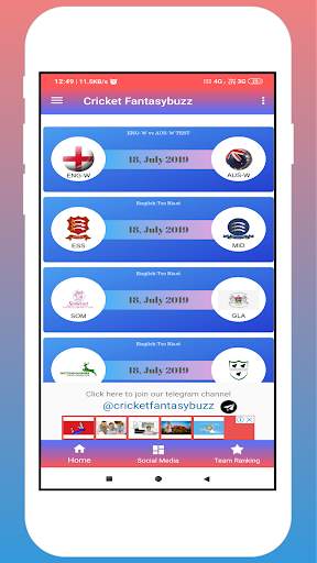 Cricket Fantasybuzz - Cricket Information screenshot 2