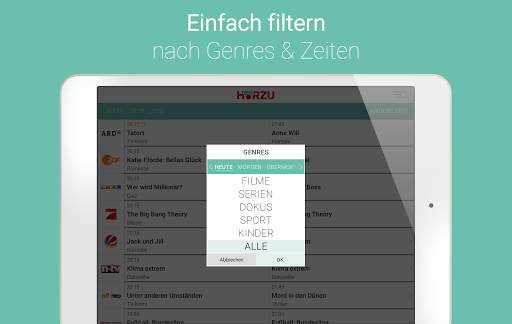 HÖRZU TV Programm als TV-App скриншот 9