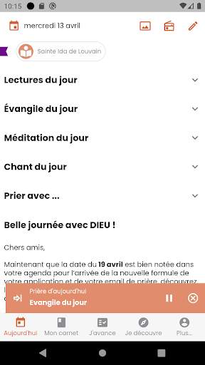Prier Aujourd’hui screenshot 2