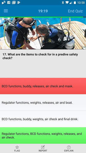 Scuba Exam Lite screenshot 3