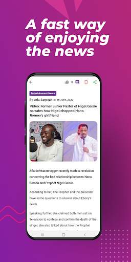 GHBASE Entertainment News App screenshot 2
