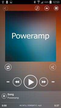 Poweramp Skin Sphere screenshot 1
