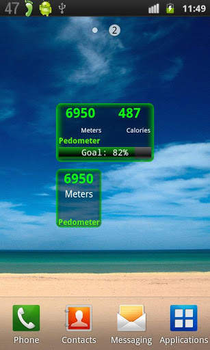 Pedometer 2.0 screenshot 2