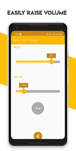 Raise high volume - Booster screenshot 1