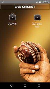 Live Cricket 2g/3g screenshot 1