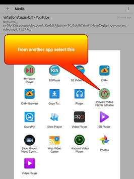 Preview Video Player Editable screenshot 3