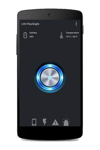LED Flashlight -  Portable & Free screenshot 5