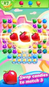 Fruit Candy Smash - Juice Splash Free Match 3 Game screenshot 2