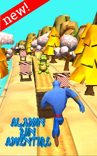 Prince Aladdin Run Escape - Jungle Dash Adventure screenshot 1