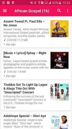 Gospel Music Tza(Africa -Nyimbo za Dini za Injili) screenshot 4