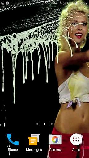 Screen Washer Girl Wallpaper screenshot 5