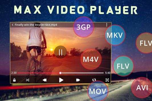 MAX HD Video Player : HD Video Player 4 تصوير الشاشة