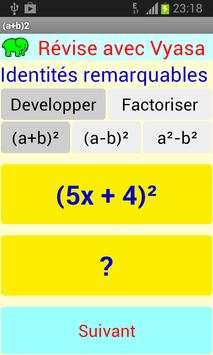 Identités remarquables скриншот 1