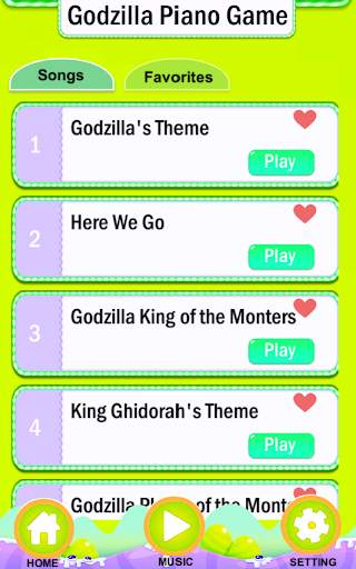 Godzilla Theme Song Piano screenshot 1