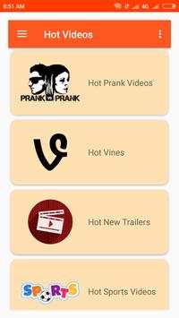 New Hot Videos 2018 screenshot 2