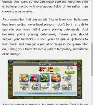 Guideline for coc screenshot 2