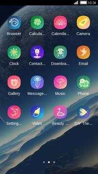 Secret Sky C Launcher Theme screenshot 2
