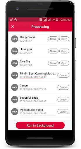 Video to Audio (MP3 AAC OPUS) screenshot 12