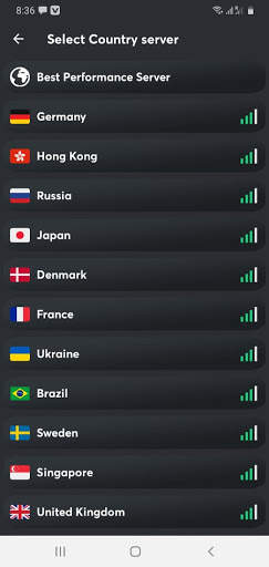 speed lite vpn free premium proxy servers screenshot 1