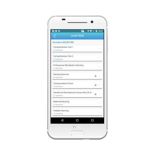 Saunders NCLEX RN Exam скриншот 2