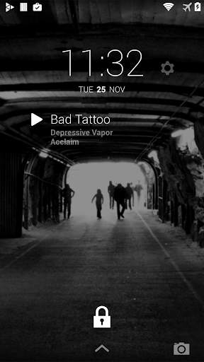 DashClock Music Extension screenshot 1