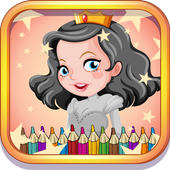 Coloring Books Princesses icon