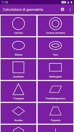 Calcolatore di geometria screenshot 1