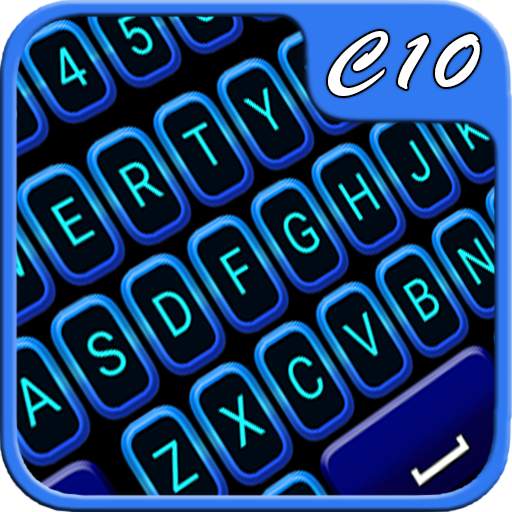 Blue Neon Keyboard 1.5.1