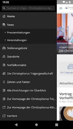 CApp – Christophorus-App screenshot 2