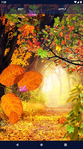Leaves Parallax Live Wallpaper screenshot 4