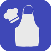Blue Recipes Apron - Food Book icon