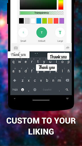 Emoji Keyboard Lite screenshot 1