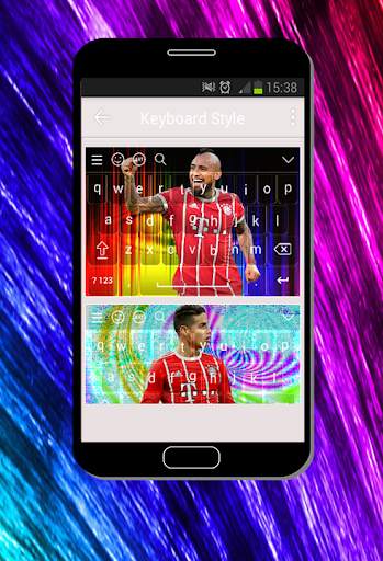 New keyboard for bayern munich screenshot 1