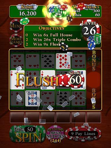 Poker Slots Deluxe 12 تصوير الشاشة