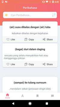 Kamus Peribahasa Indonesia dan Artinya Lengkap скриншот 1