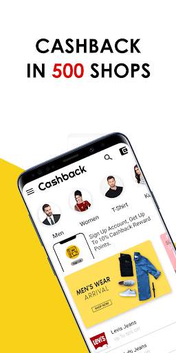 CASHBACK - Highest cashback smart way shopping app screenshot 1