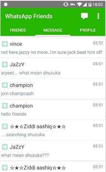 New Friends For WhatsApp screenshot 2