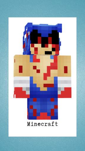 Skin Sonic For Minecraft Pocket Edition screenshot 7