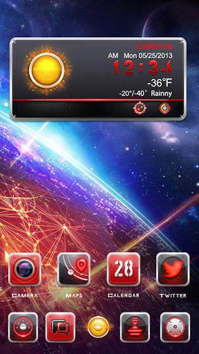 (FREE) X Space 2 In 1 Theme 2 تصوير الشاشة