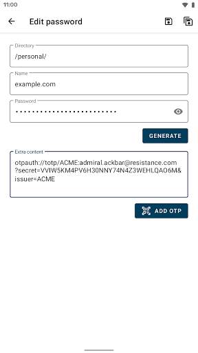 Password Store screenshot 5