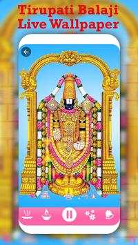 HD Lord Tirupati Balaji Live Wallpaper screenshot 4