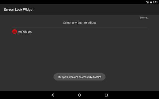 Screen Off (Lock) Widget 16 تصوير الشاشة