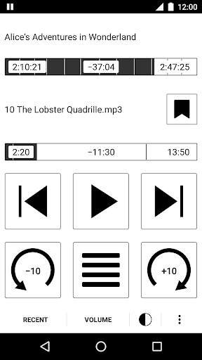 Simple Audiobook Player 2 تصوير الشاشة