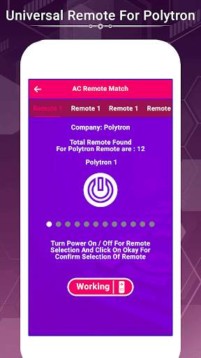 Universal Remote Control for Polytron TV screenshot 5