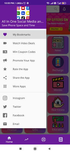 AIOapp - all social media and shopping in one app screenshot 16