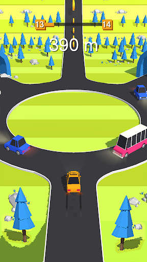 Traffic Car Run 2D : Car games screenshot 3
