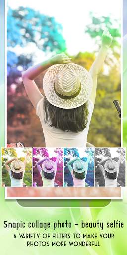 snappic collage photo – beauty selfie. 4 تصوير الشاشة