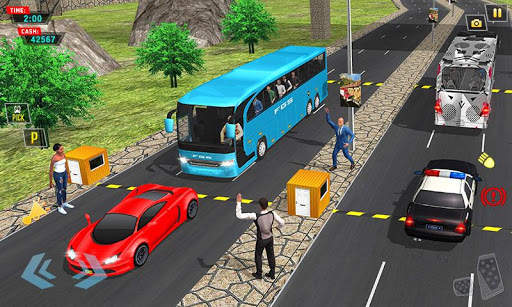 Tourist Bus Driver Game - Game Pelatih Bus screenshot 3