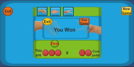 Rock Paper Scissors Game. (One Player) screenshot 8