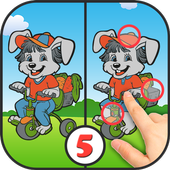 Spot the differences game 2 icon